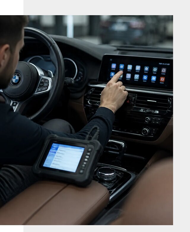 Установка приложений и мультимедиа сервисов BMW в Нефтекамске