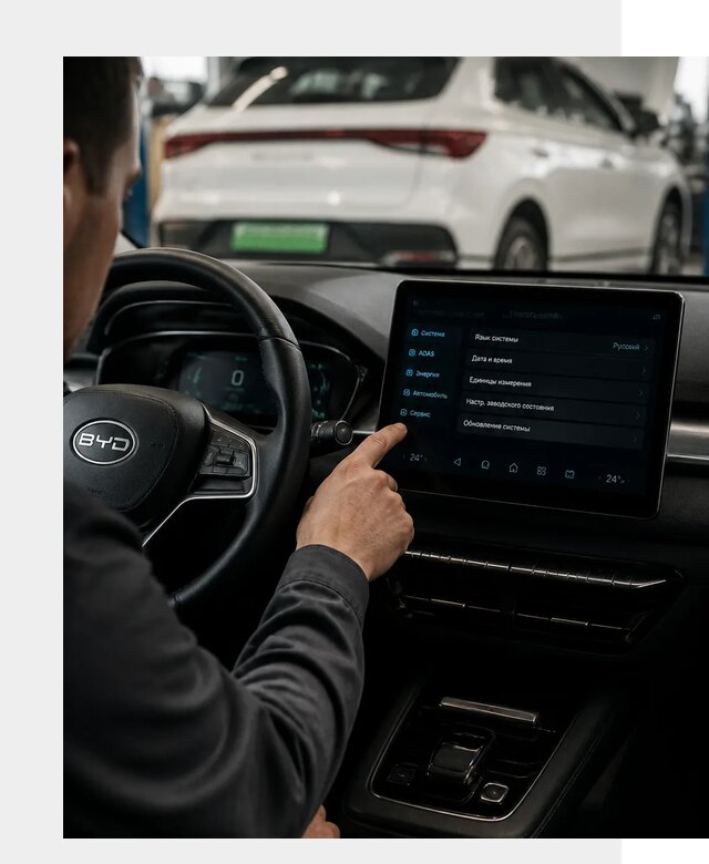 Русификация BYD E2 в Нефтекамске от 15299 р. | ФастМобиль-Нтк под ключ