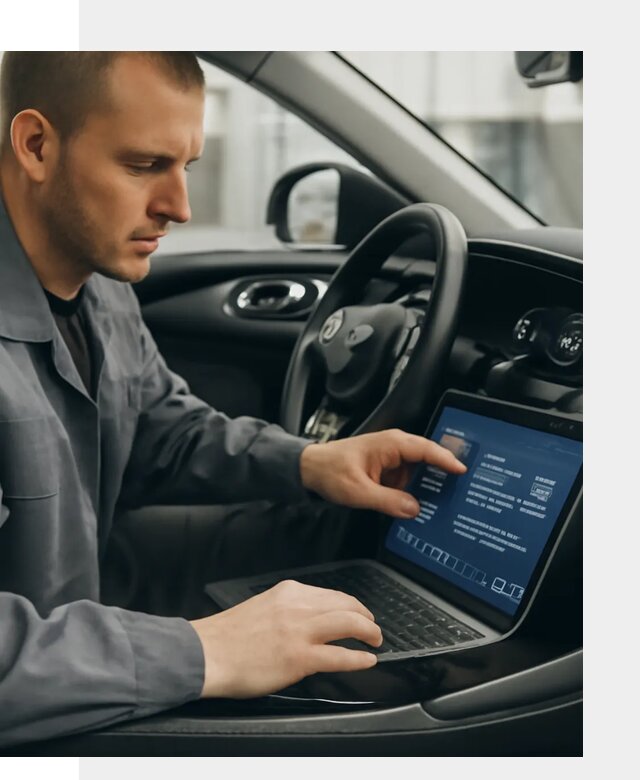 Русификация приборной панели автомобиля Lynk Co в Нефтекамске